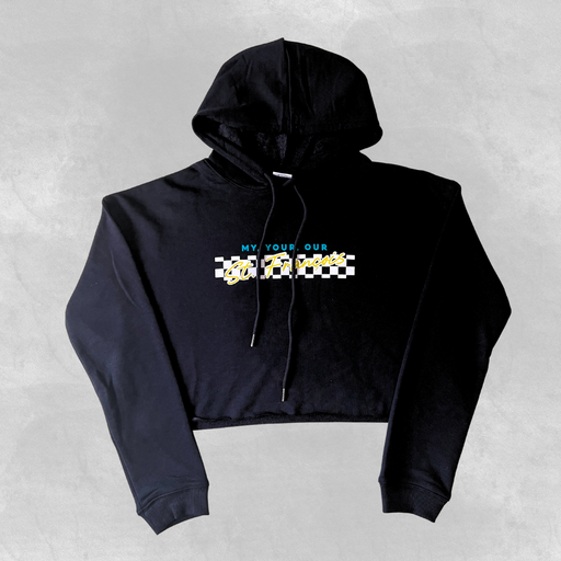 Cropped My, Your, Our St. François Hoodie
